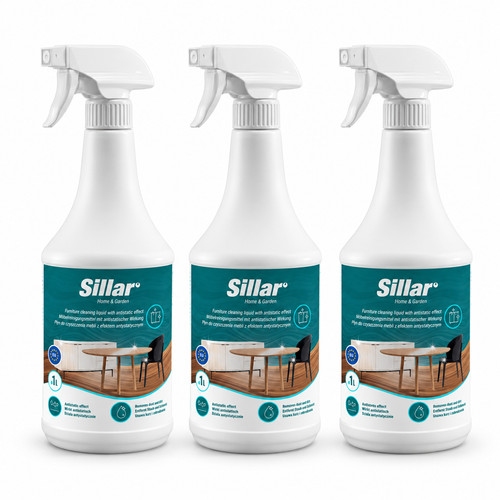 Sillar furniture cleaner - 3x, 1l